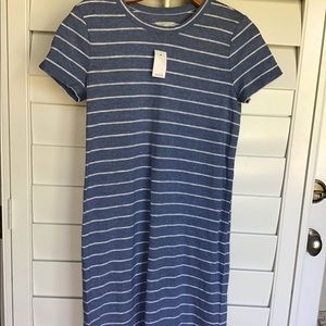 New Lou & Grey striped tee shirt dress